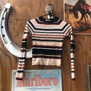 Stripped long sleeve